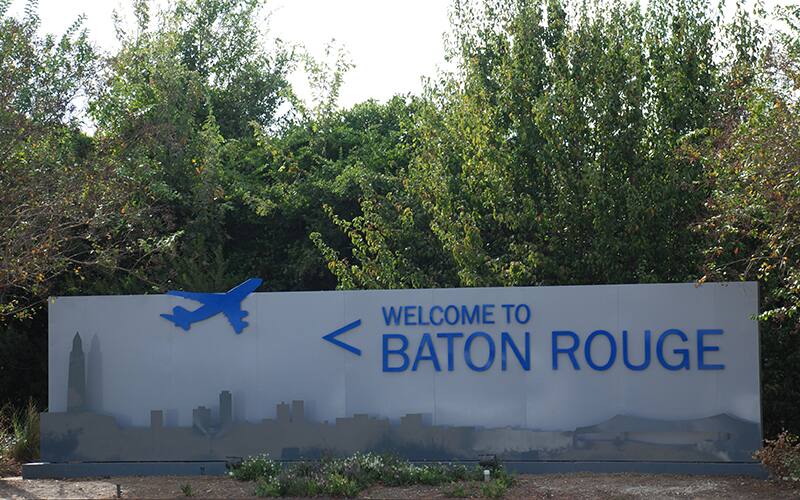 Welcome to Baton Rouge Sign Image