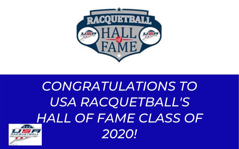 Congratulations to USA Racquetball's Hall of Fame Class of 2020 Image