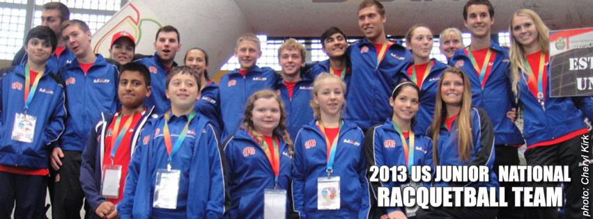 2013 US Junior National Racquetball Team