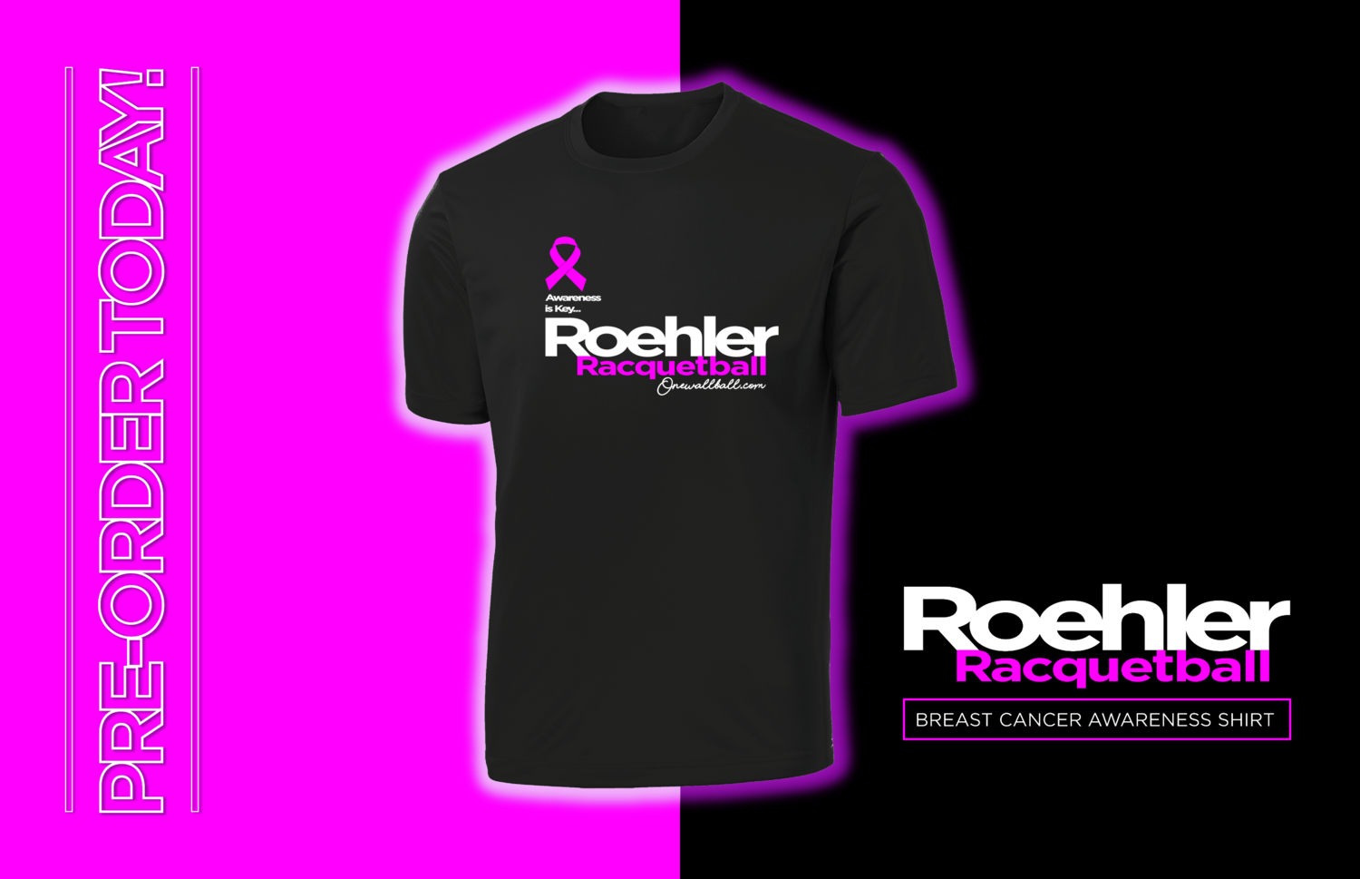 Roehler Cancer Awareness Shirt Promo