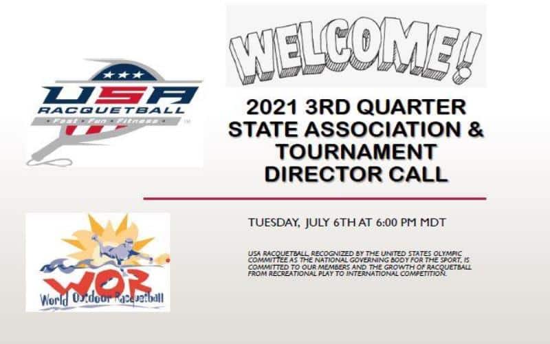 Welcome slide from the 3rd Quarter State and TD Call