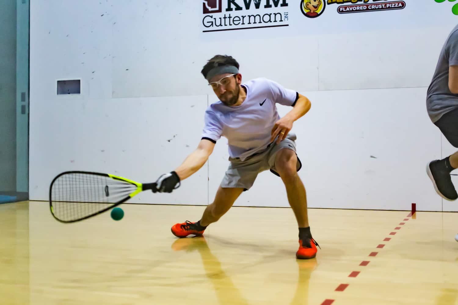 Charlie Pratt at National Singles