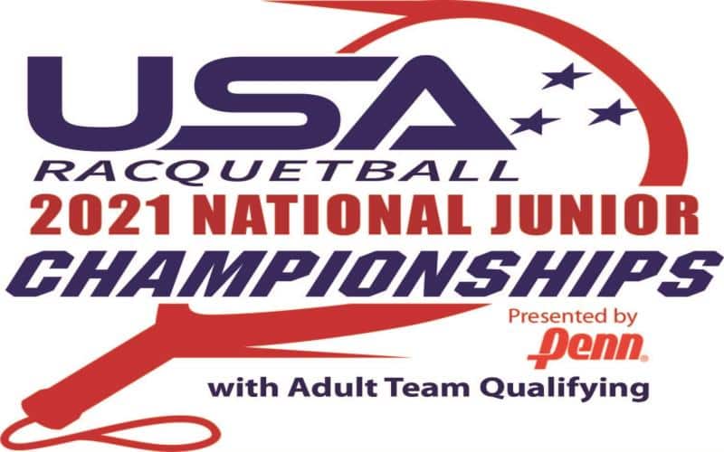 USA National Junior Championships logo red white and blue.