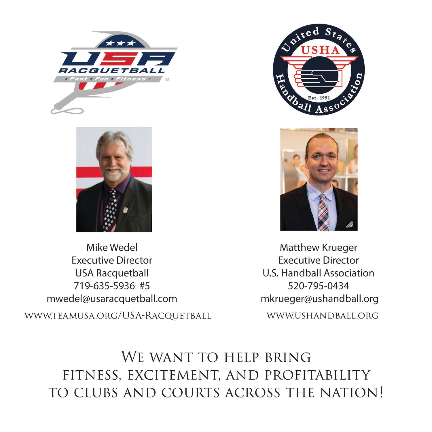 Club Insider Ad - USAR and USA Handball logos