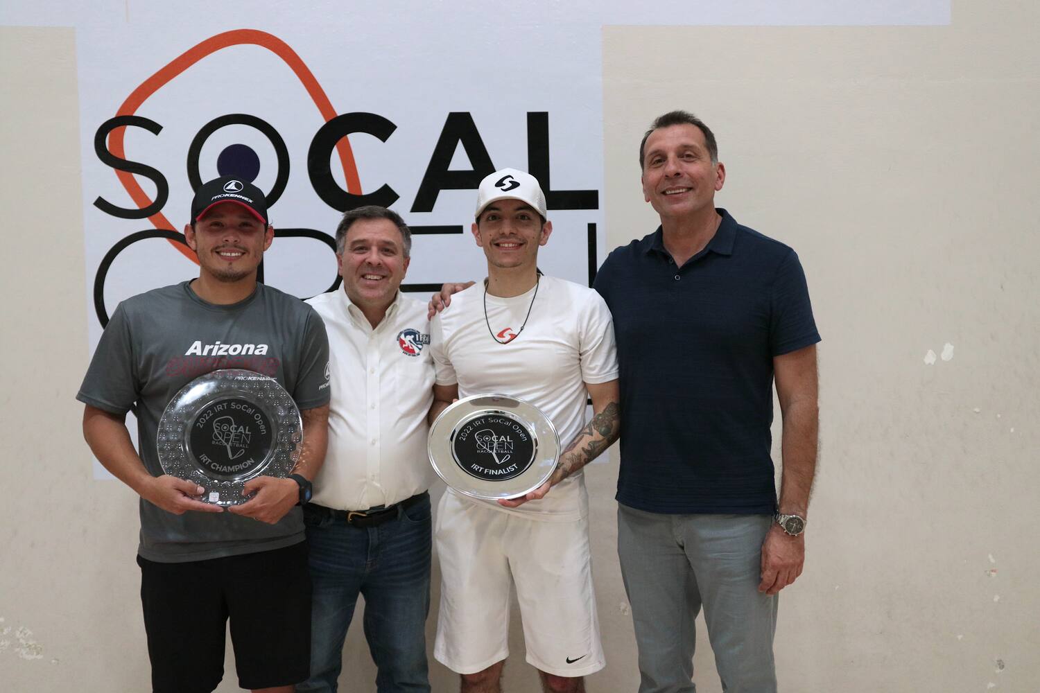 SoCal Champion Daniel De La Rosa, Dean Baer, Andree Parrilla, and Pablo Fajre