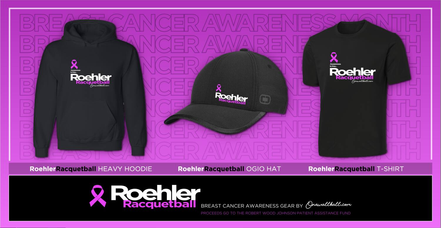 Roehler Racquetball Breast Cancer Awareness Month