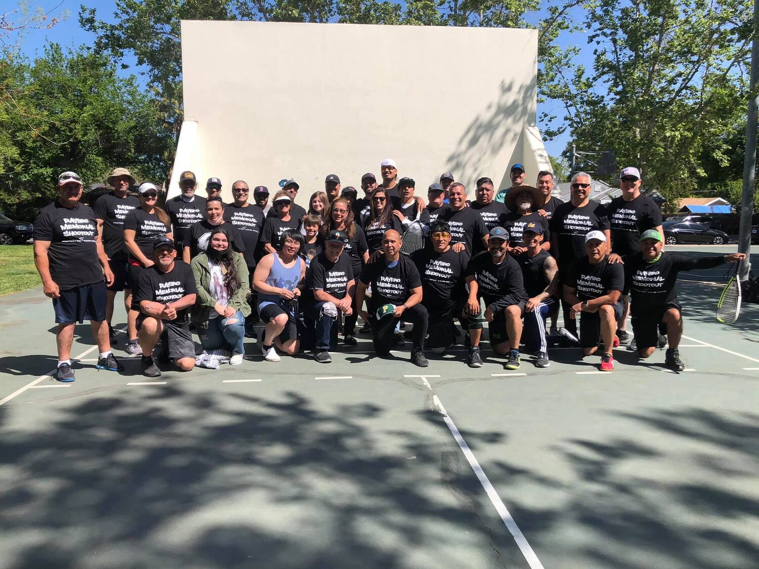 Figure 1: Group shot of the Raybro participants.  Photo courtesy of Frank Biehl