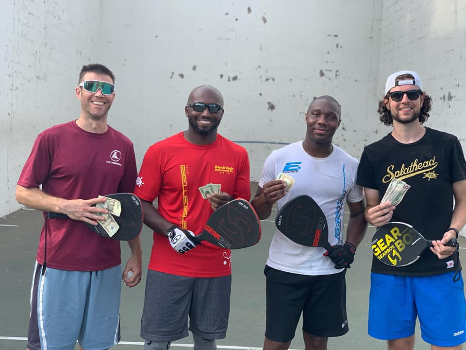 MI Triathalon of Racquet Sports champions on the day.  Photo courtesy of Greg Lewerenz