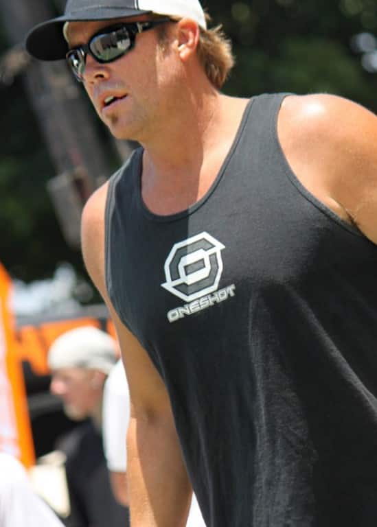 Craig "Clubber" Lane on the courts.