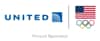 United Airlines and USOPC dual logos