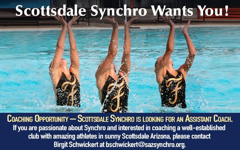 Scottsdale Synchro Searches for Assistant Coach