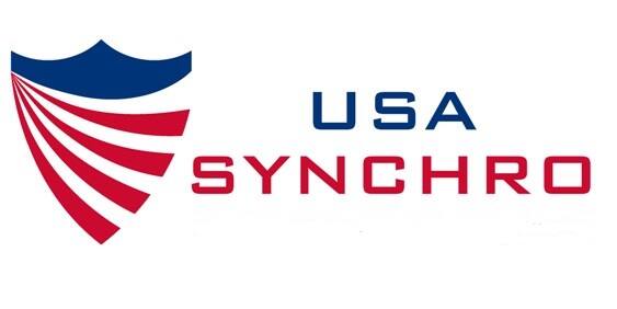 USA Synchro Horizontal logo