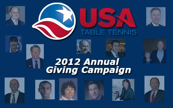 2012 USATT Annual Giving Campaign