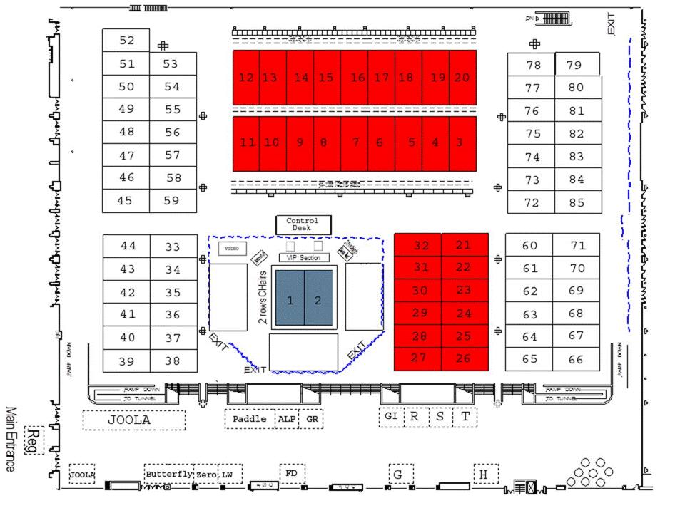 2013 National Championships Layout