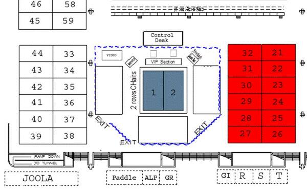 2013 Nationals Layout