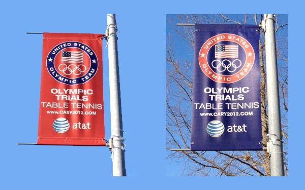 Cary Olympic Banners