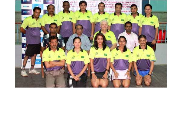 ITTF Coaching Program. Photo courtesy of Polona Cehovin Susin