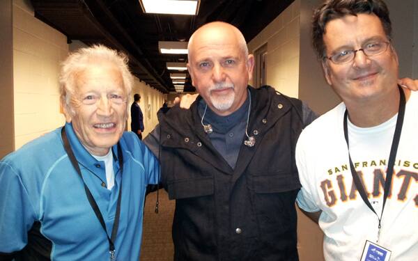 Hermann Luechinger, Peter Gabriel, and Mitch