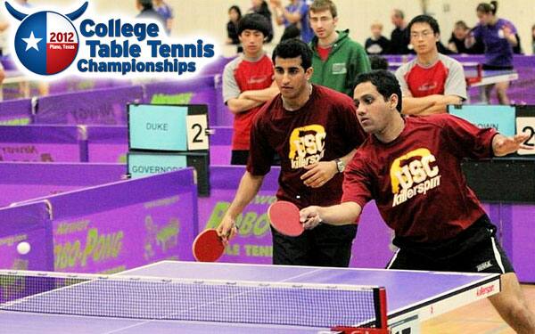 2012 College Table Tennis Championships