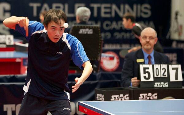 Timothy Wang at the US Olympic Trials in Cary, NC.  Image courtesy of JoolaUSA.