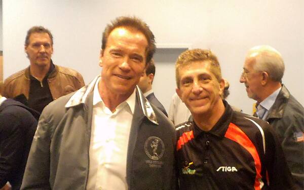 Scott Preiss and Arnold Schwarzenegger