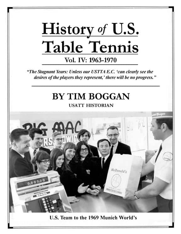 History of US Table Tennis - Volume IV