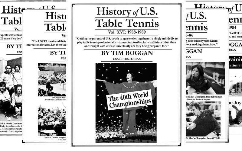 History of U.S. Table Tennis - Vol. 16