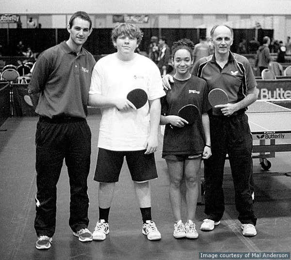 Scott, Casey, Amanda, and Attila Malek