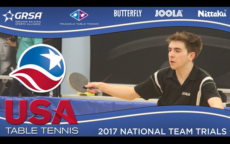 Adar Alguetti 2017 US National Team Trials USA Table Tennis