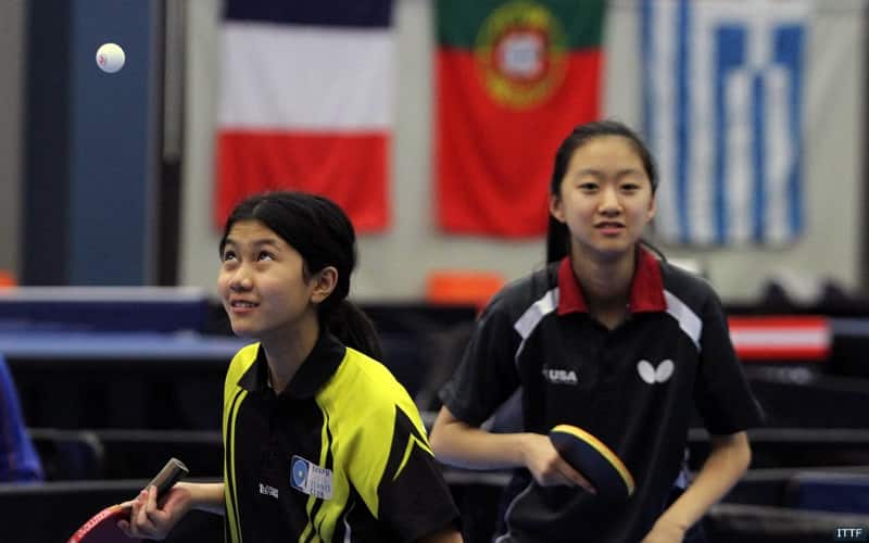 Amy Wang Wins Cadet Doubles In Belgium