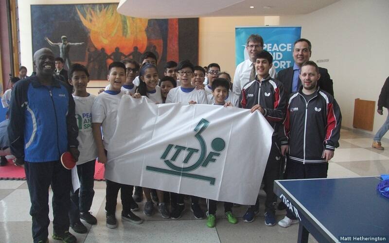 Peace and Sport ITTF United Nations
