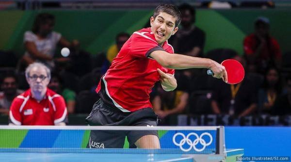 Kanak Jha Sports Illustrated Rio 2016 Olympic Table Tennis