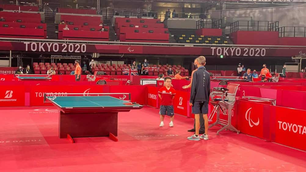 Ian Seidenfeld at the Tokyo 2020 Paralympic Games