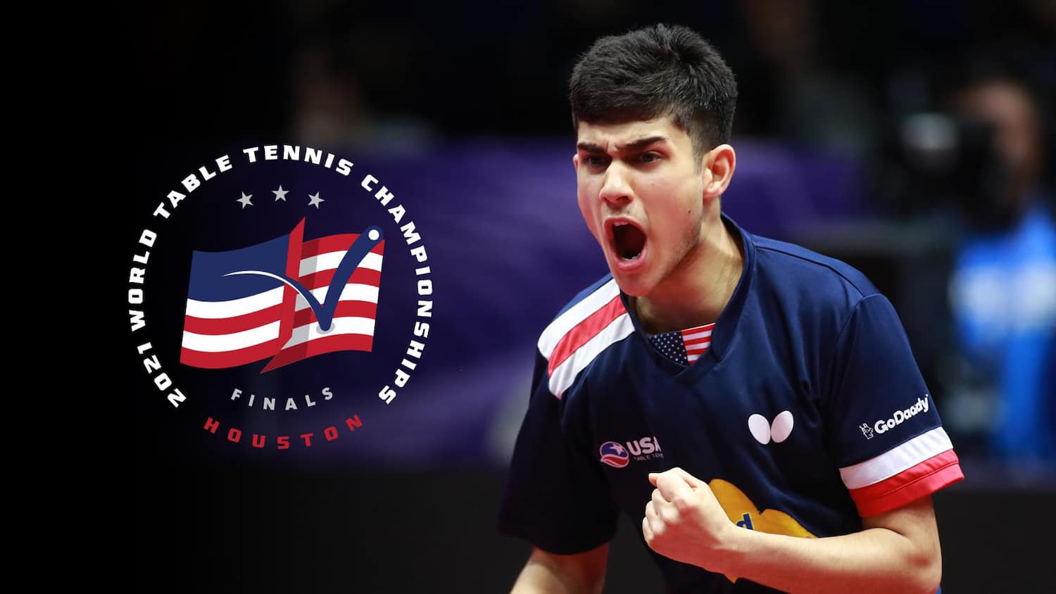 Kanak Jha, World Table Tennis Championship logo 2021