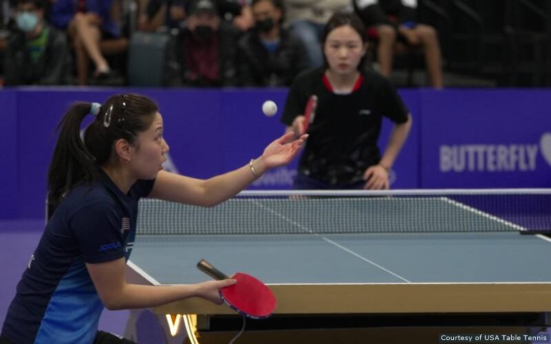 US Open 2021 Lily Zhang Nikki Zheng Women's Singles Finals