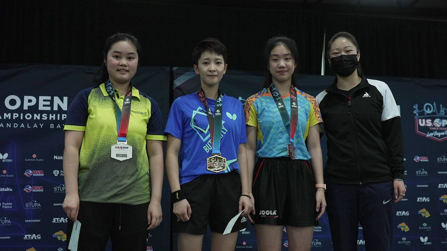 Winners of US Open U21 Womens Singles