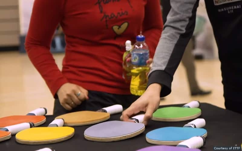 New Colors for Table Tennis Rackets in 2021 - Video