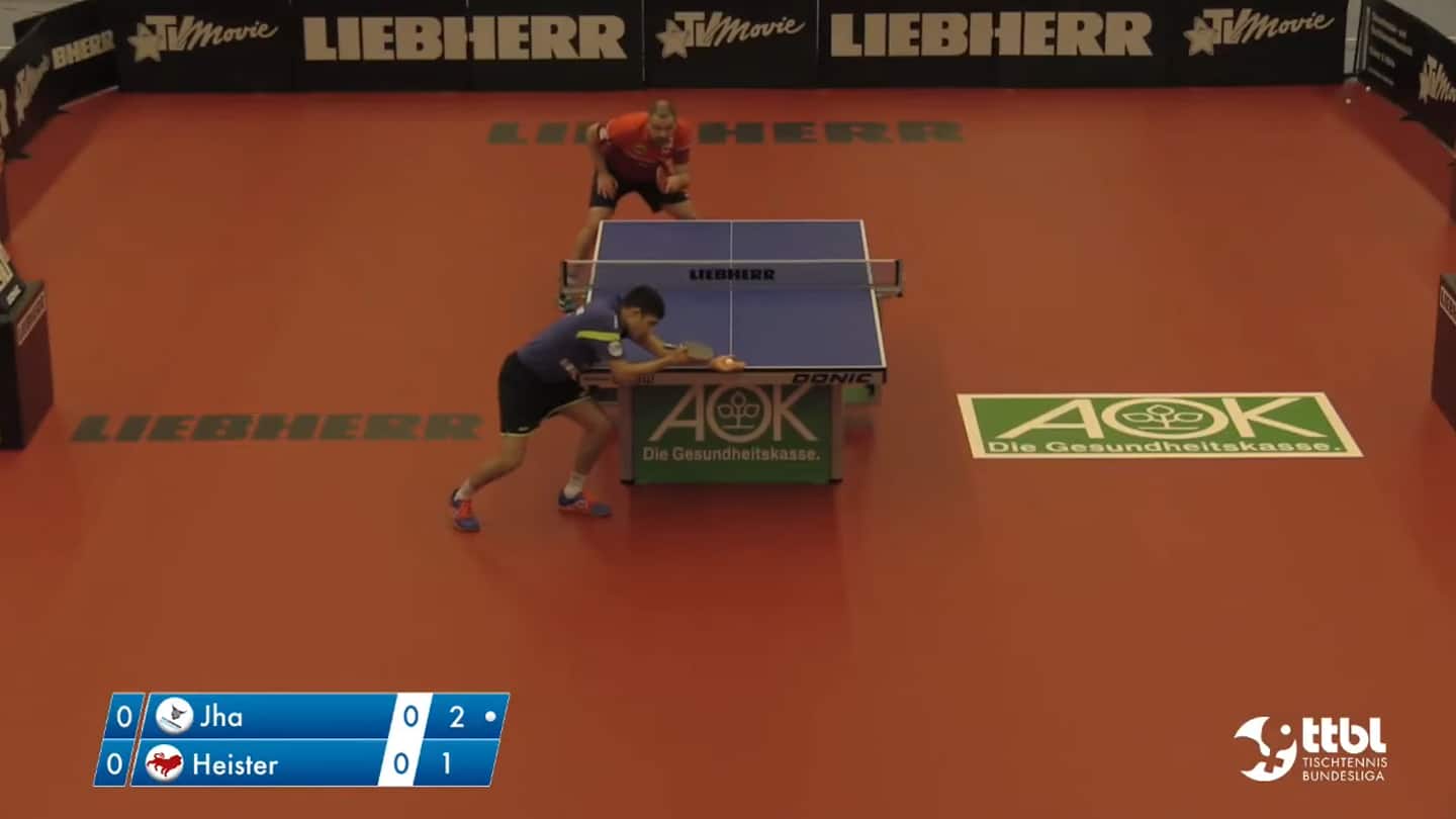 Kanak Jha vs Danny Heister (TTBL Selected) Video