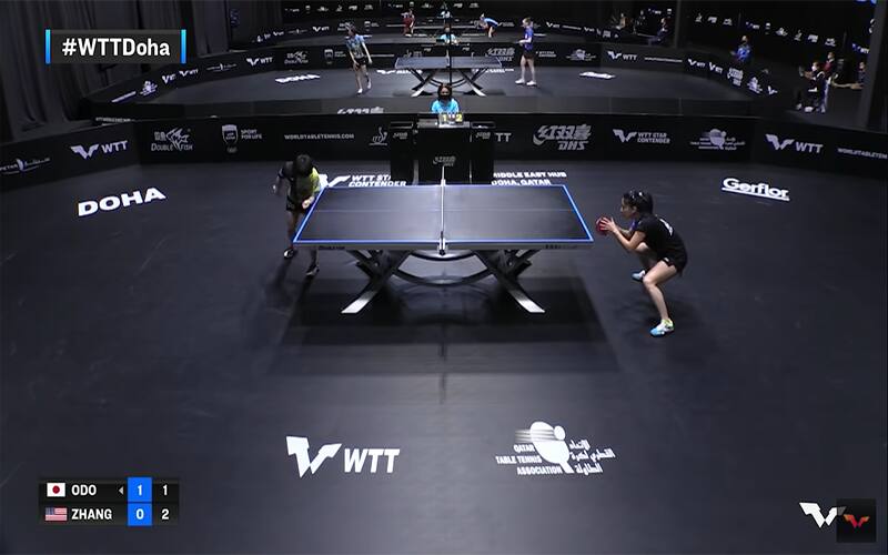 2021 Doha Lily Zhang VS Satsuki Odo R32