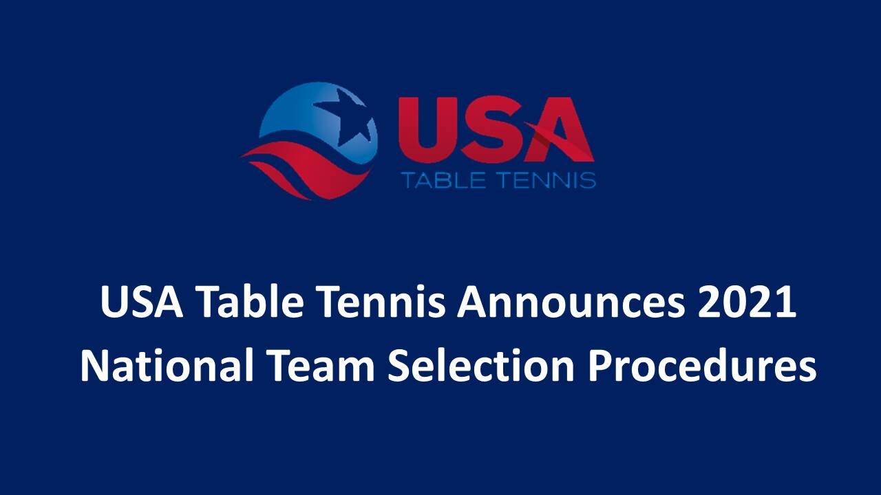 National Team Selection Procedure Press Release Cover Photo
