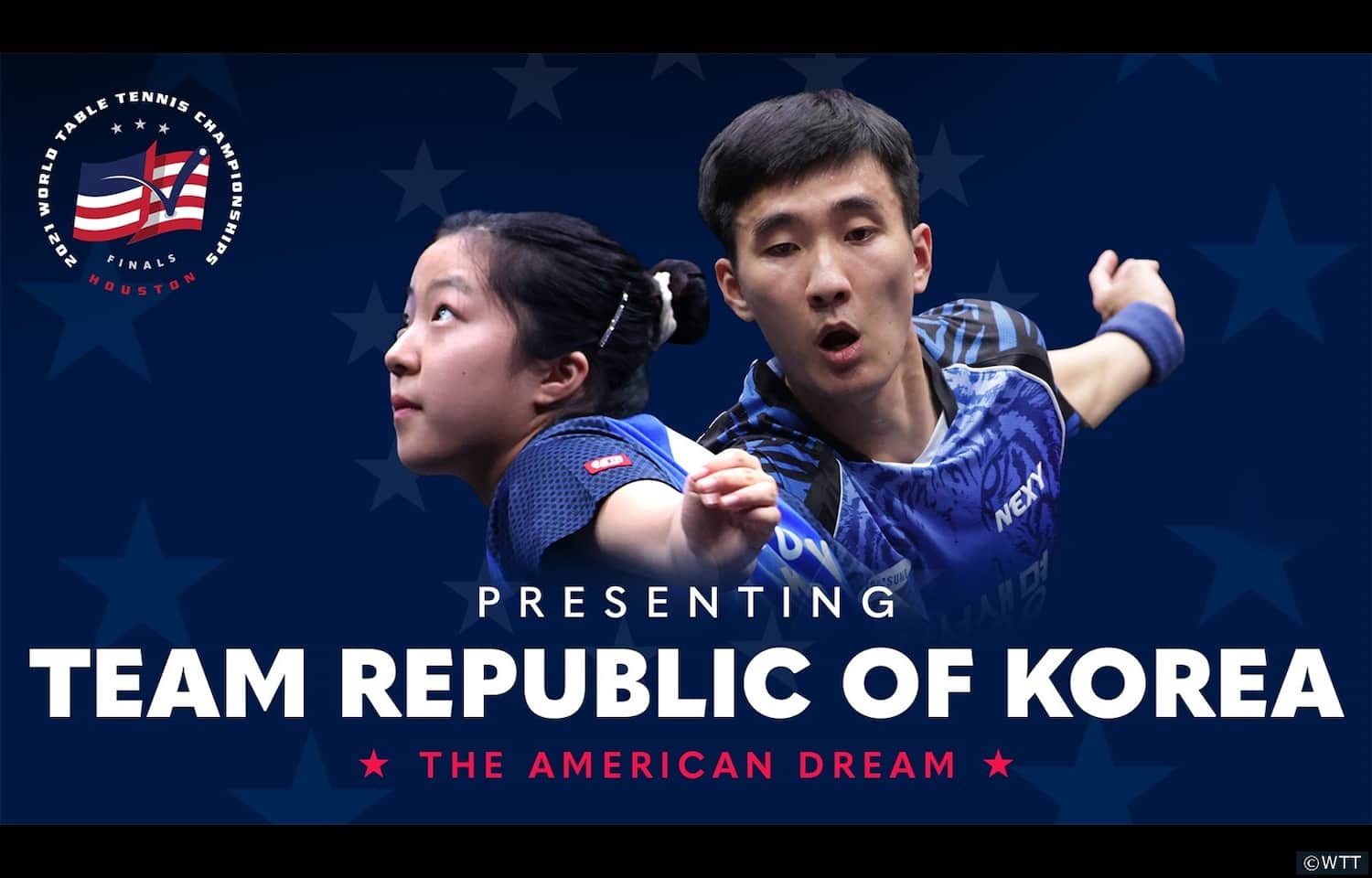 2021 World Table Tennis Championships, Team Korea.