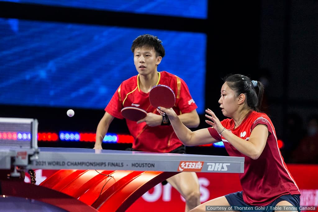 2021 WTTC Finals - Lily Zhang & Lin Gaoyuan