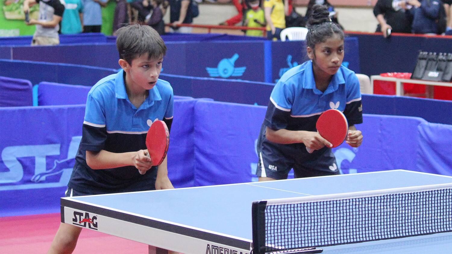 Kef Noorani and Tashiya Piyadasha Ecuador mixed doubles