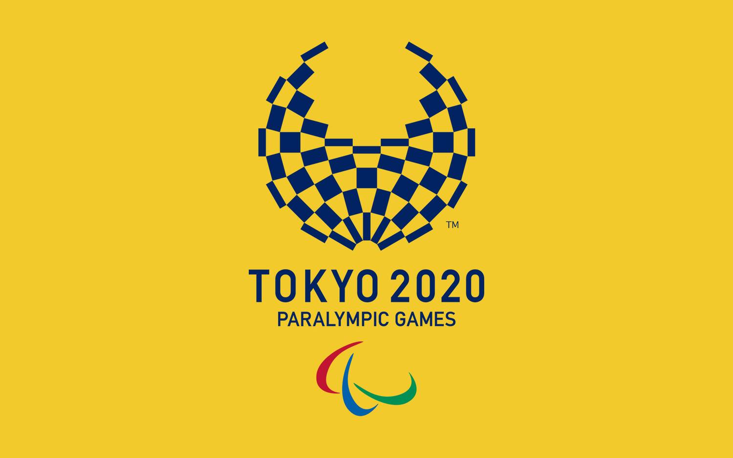 Paralympic Games Tokyo 2020 Logo, gold background