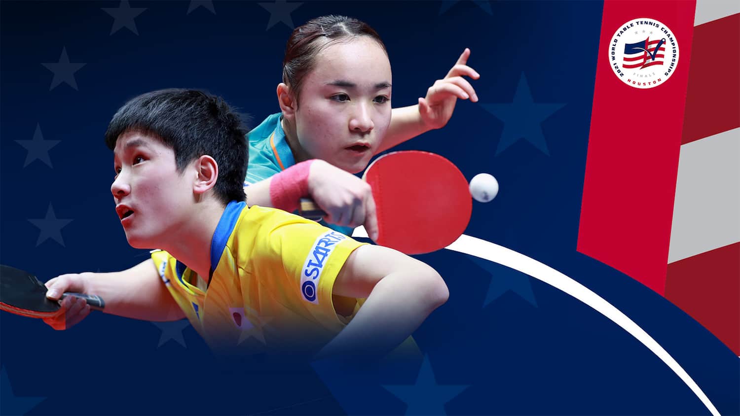 Team Japan Ready for 2021 Houston World Table Tennis Championships.