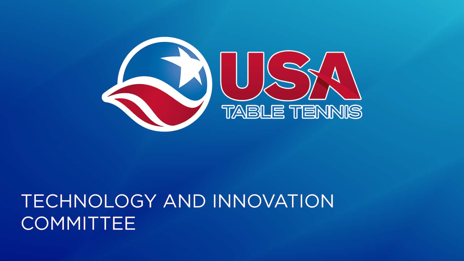 Technology and Innovation Committee announcement cover.