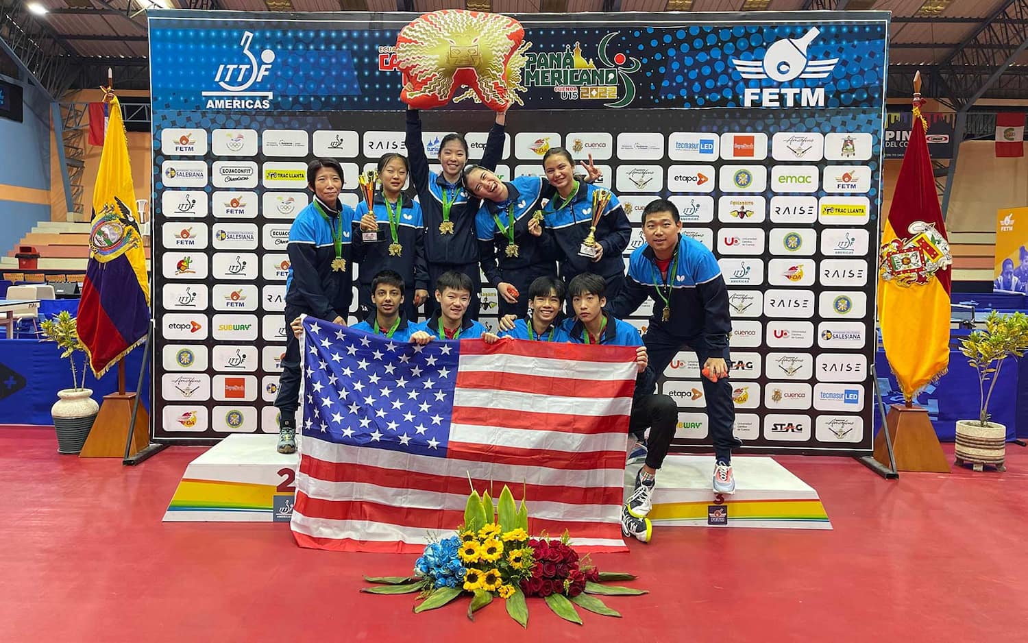 2022 Team Gold Pan Am Cadet Championships 2x