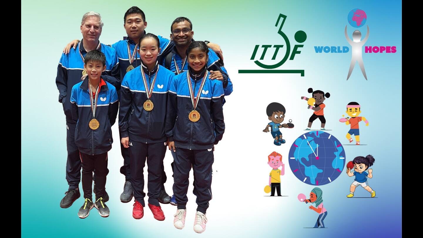 ITTF Hopes Around the Clock Program Participants