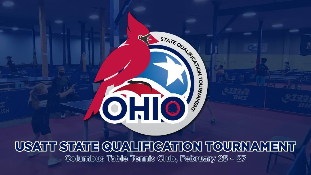 Columbus Table Tennis Club 2022 SQT logo.