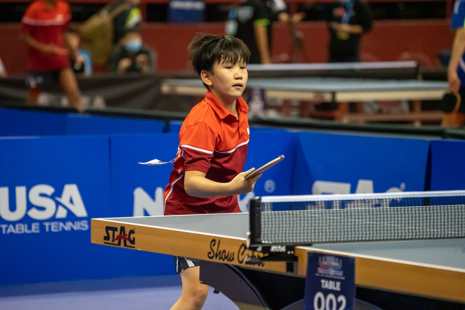 Kyler Chen U-11 Boy's Singles. Fort Worth Convention Center. Fort Worth, Texas